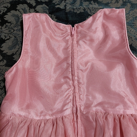 Girls Pink Sequin Formal Dress 5 - Picture 4 of 6